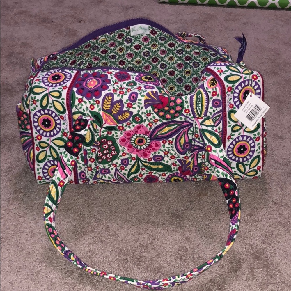 Vera “Small Duffel” in print:  “Viva la Vera”